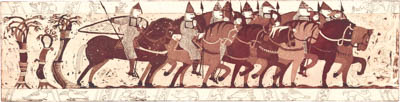 Normans on horseback